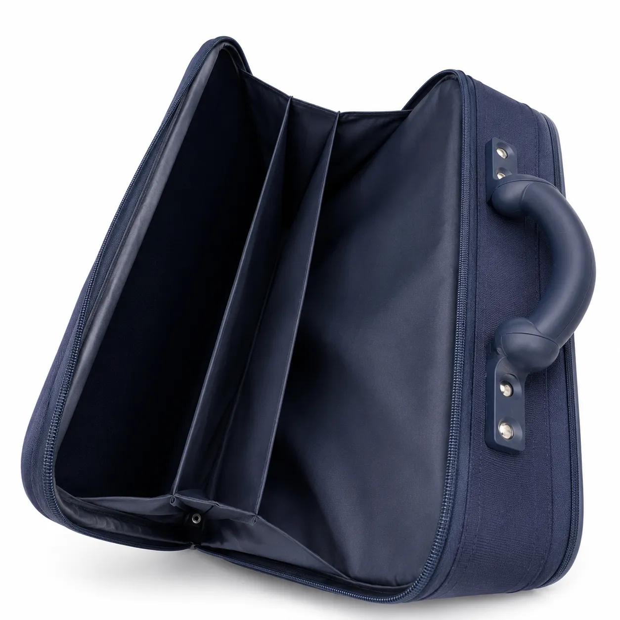 Kappa Navy Rolling Office Briefcase