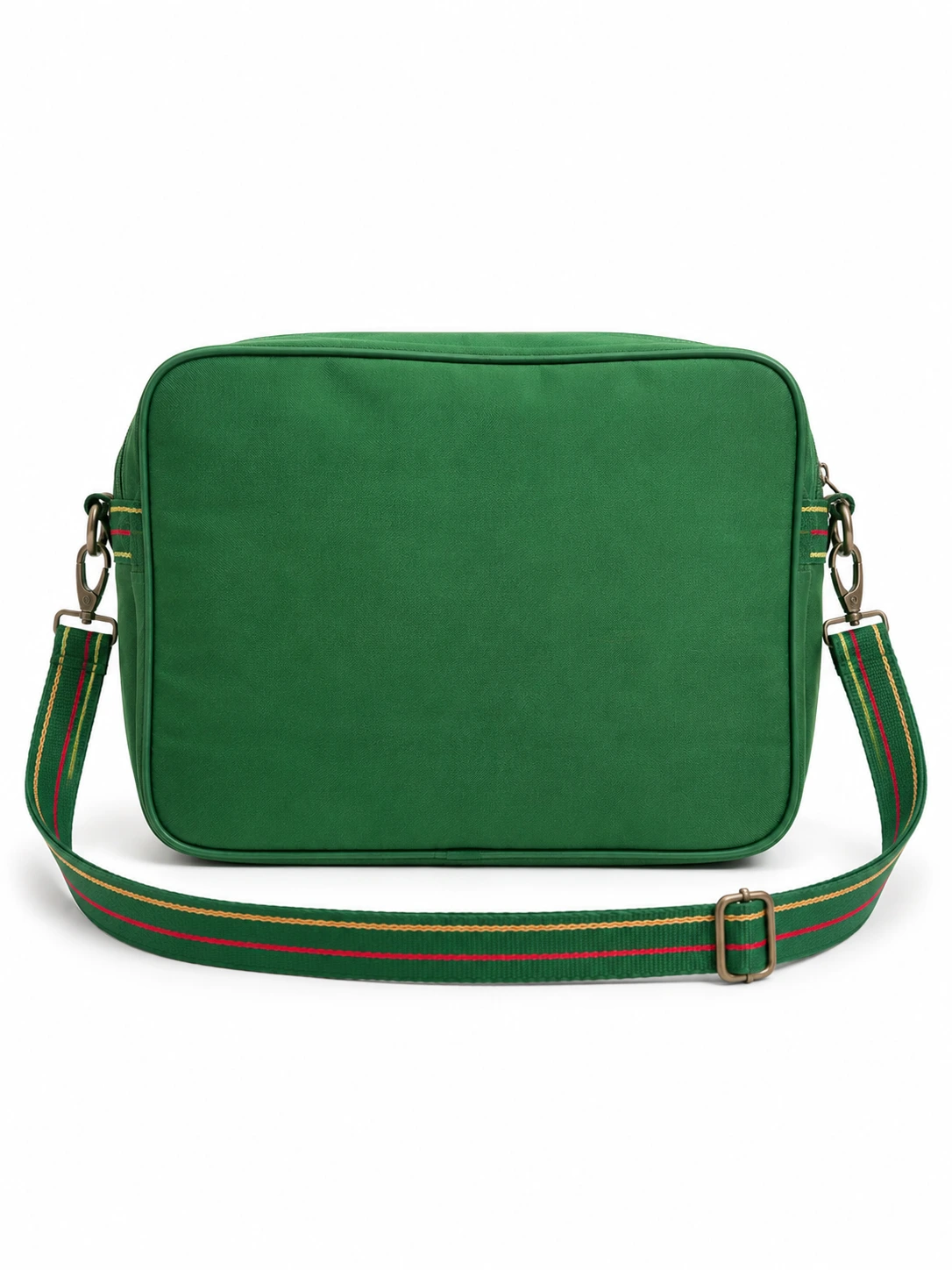 Premium Oxford Green Messenger Bag | Imported Crossbody Office & Travel Bag