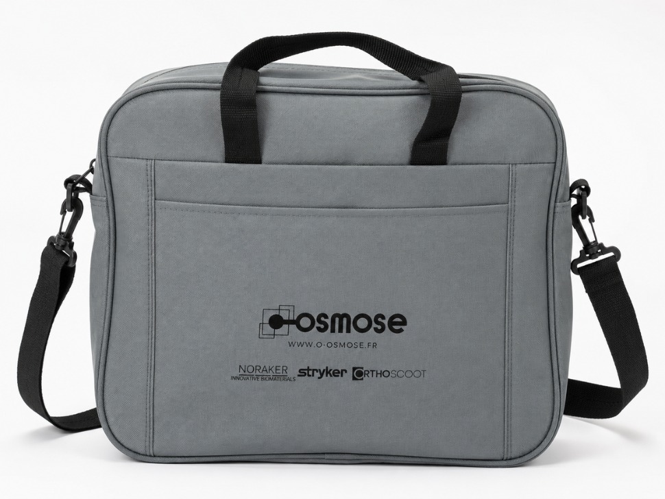 Grey Professional Laptop Bag
